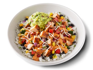 Create Your Own Bowl from the QDOBA menu