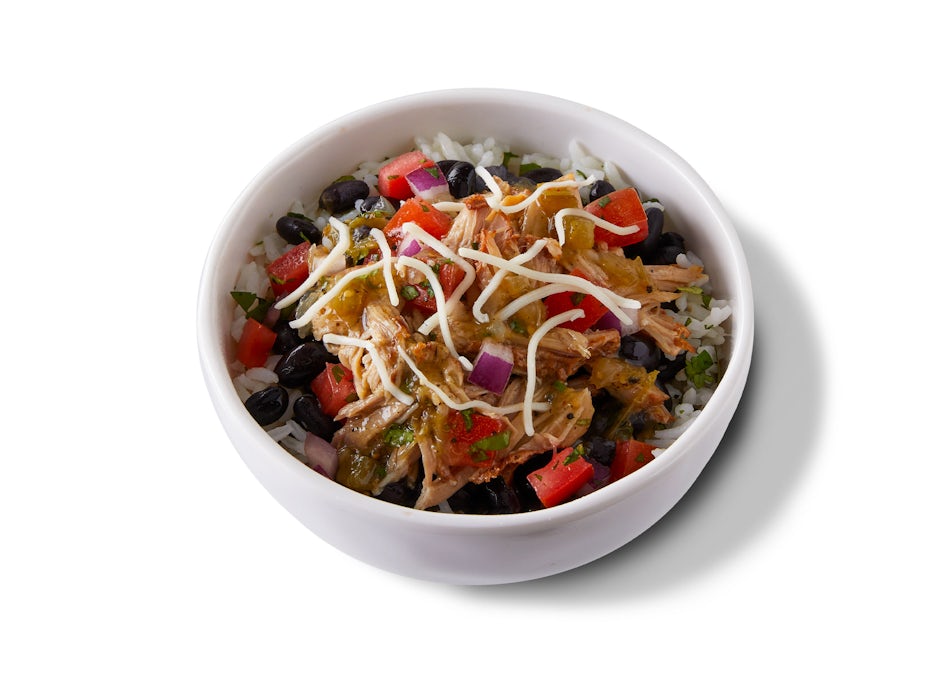 Create Your Own Mini Bowl from the QDOBA menu