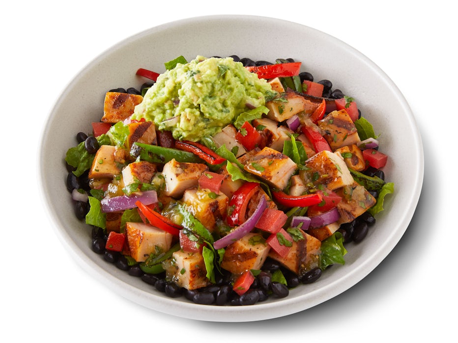 Double Protein Post-Workout Bowl from the QDOBA menu