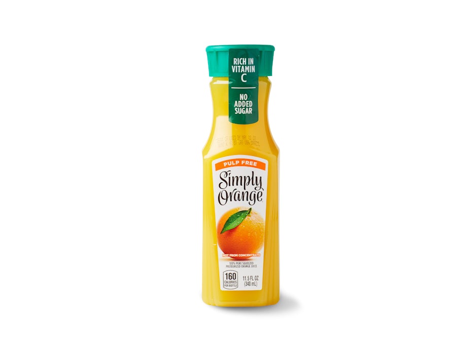 Simply Orange® Juice (Pulp Free) from the QDOBA menu