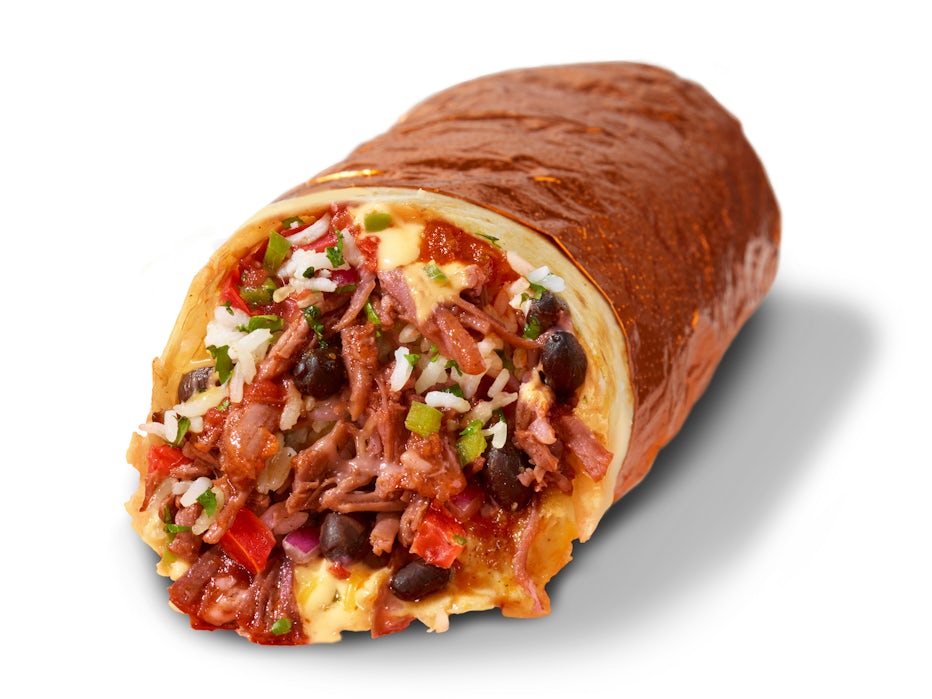 QuesaBirria Burrito from the QDOBA menu