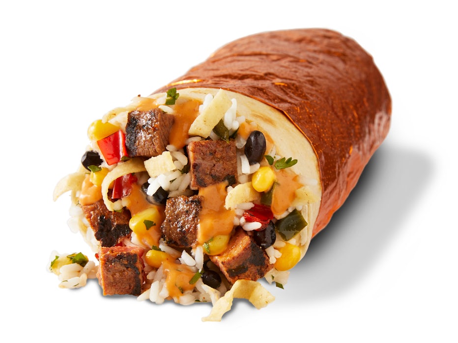 Southwest Steak Burrito from the QDOBA menu