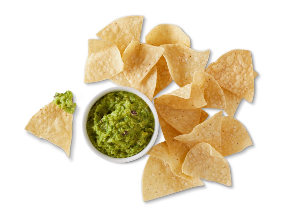Hand-Crafted Guacamole & Chips from the QDOBA menu