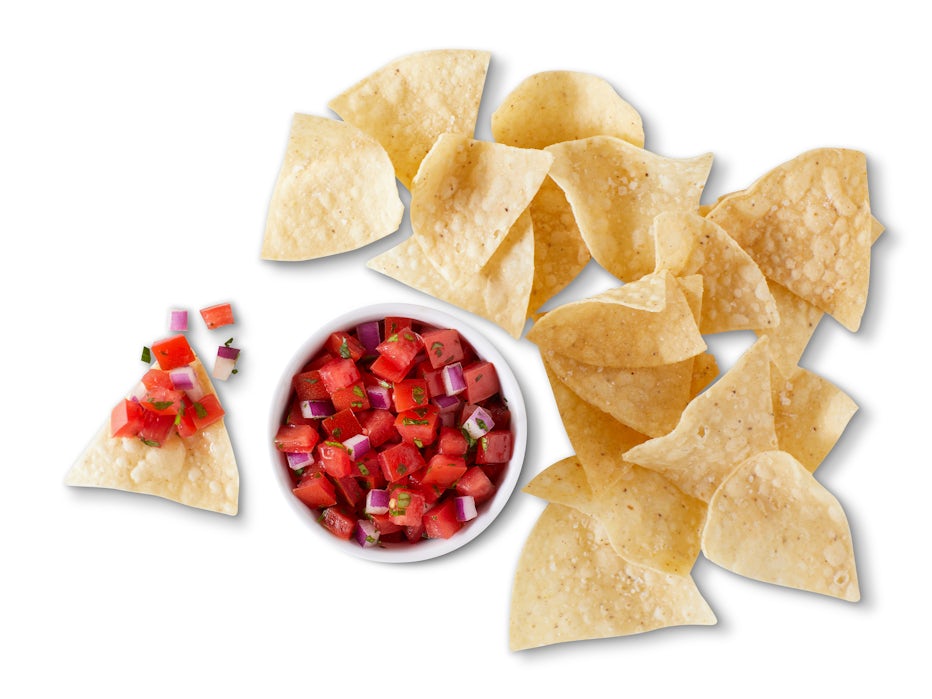 Salsa & Chips from the QDOBA menu