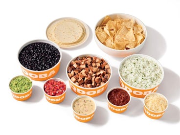 Create Your Own QDOBA Kit (Serves 4-6) from the QDOBA menu