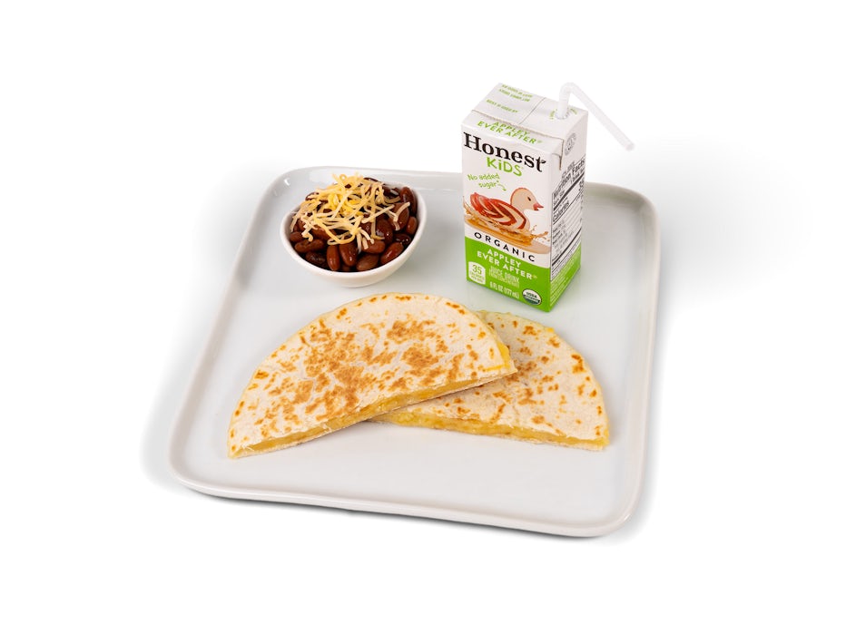 Quesadilla Kids Meal from the QDOBA menu