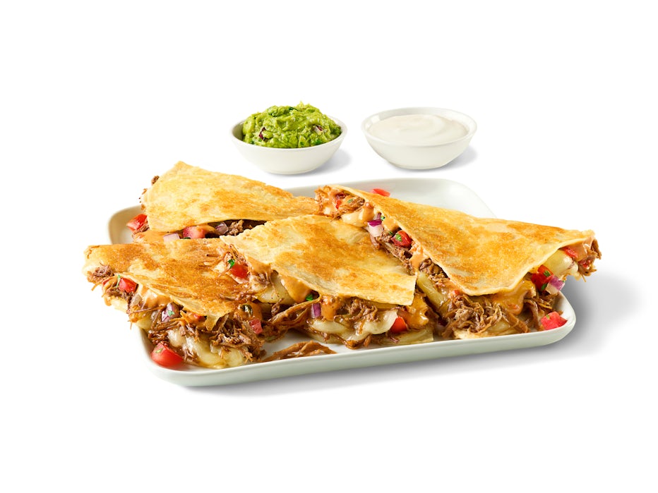 Create Your Own Cheese-Crusted Quesadilla from the QDOBA menu