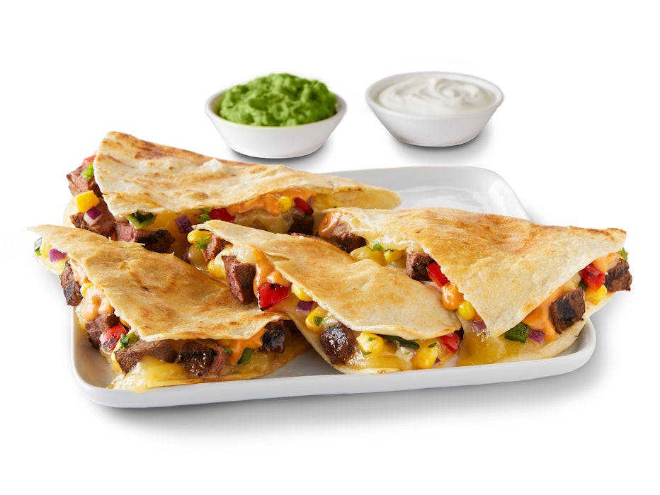 Create Your Own Quesadilla from the QDOBA menu