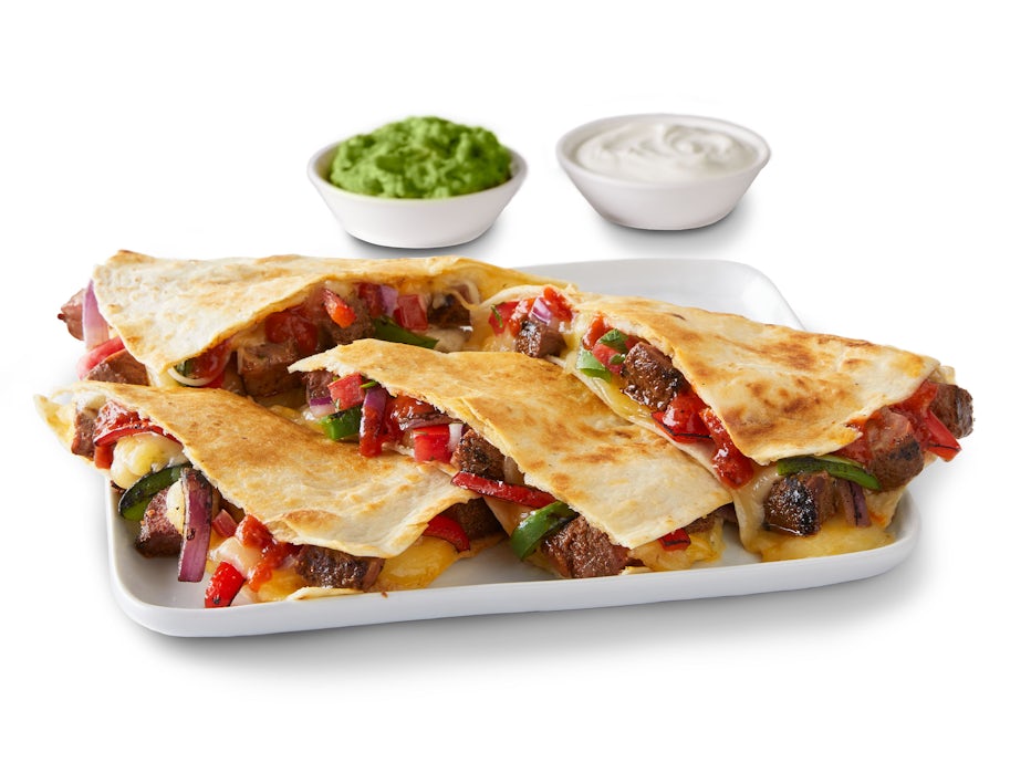 Steak Fajita Quesadilla from the QDOBA menu