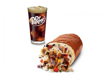 Chicken Queso Burrito or Bowl + Drink from the QDOBA menu