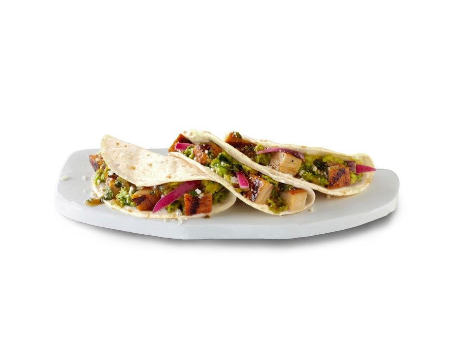 Street Style Chicken Tacos from the QDOBA menu